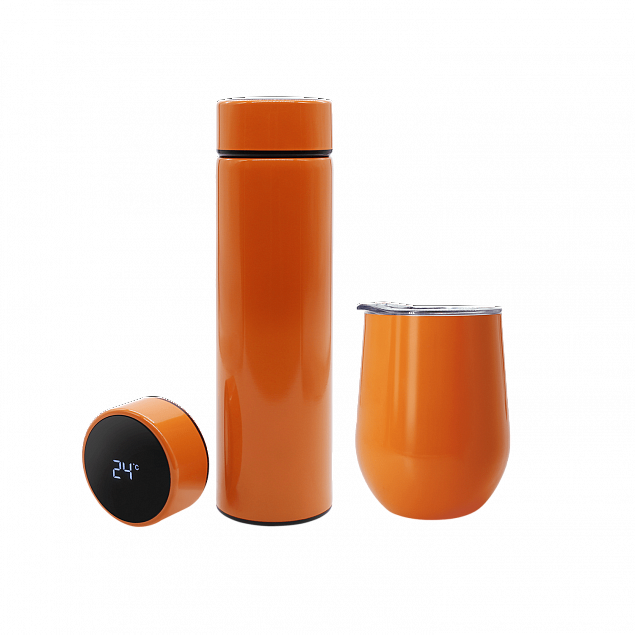Набор Hot Box C G, оранжевый с логотипом  заказать по выгодной цене в кибермаркете AvroraStore
