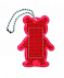 Светоотражатель в форме медведя с логотипом  заказать по выгодной цене в кибермаркете AvroraStore