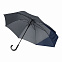 Зонт-трость Portobello Dune, серый/синий с логотипом  заказать по выгодной цене в кибермаркете AvroraStore