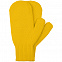 Варежки Life Explorer, желтые с логотипом  заказать по выгодной цене в кибермаркете AvroraStore
