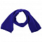 Шарф Siver, синий с логотипом  заказать по выгодной цене в кибермаркете AvroraStore