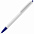 Ручка шариковая Tick, белая с красным с логотипом  заказать по выгодной цене в кибермаркете AvroraStore