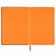 Ежедневник Blues недатированный, синий с оранжевым с логотипом  заказать по выгодной цене в кибермаркете AvroraStore