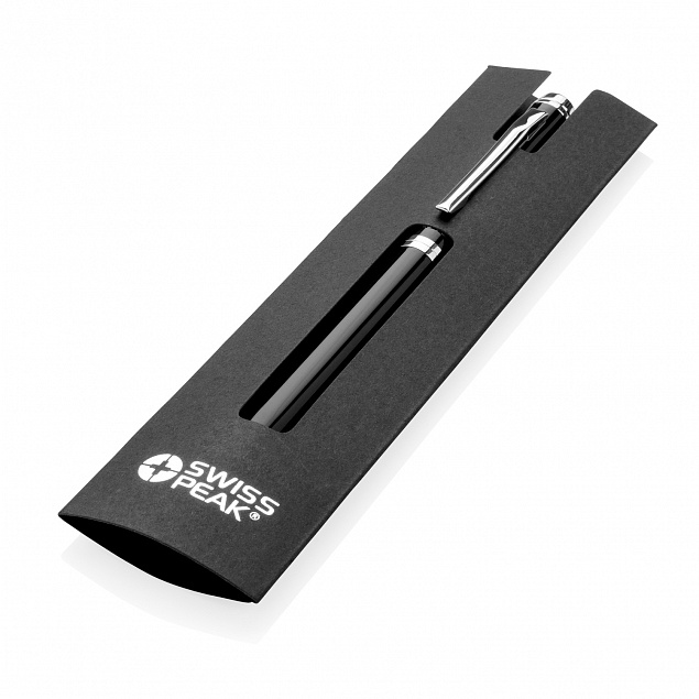 Ручка Swiss Peak Luzern с логотипом  заказать по выгодной цене в кибермаркете AvroraStore