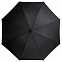 Зонт-трость Hogg Trek, черный с логотипом  заказать по выгодной цене в кибермаркете AvroraStore
