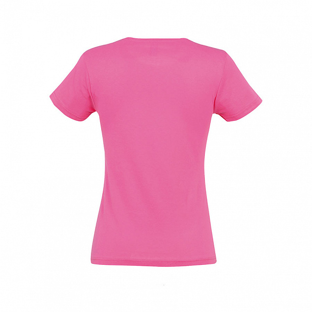 Футболка MISS XXL розовый 100% хлопок 150, г/м2 с логотипом  заказать по выгодной цене в кибермаркете AvroraStore