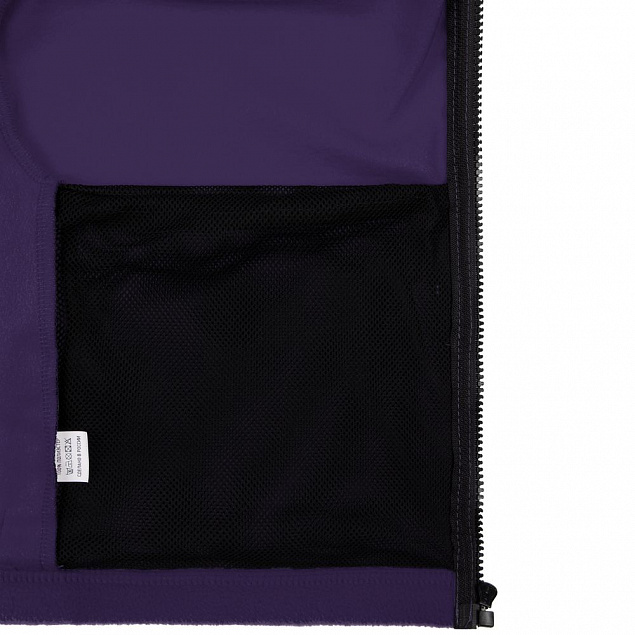Жилет флисовый Manakin, фиолетовый с логотипом  заказать по выгодной цене в кибермаркете AvroraStore