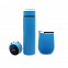 Набор Hot Box C (софт-тач) G, голубой с логотипом  заказать по выгодной цене в кибермаркете AvroraStore