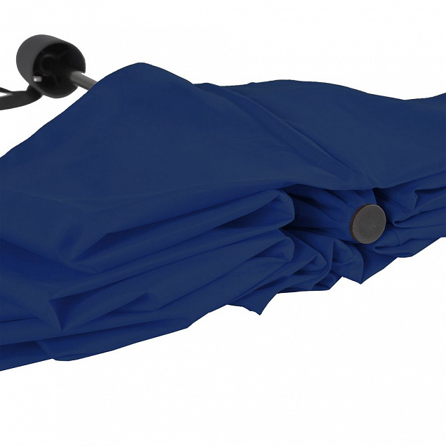 Зонт складной Hit Mini, темно-синий с логотипом  заказать по выгодной цене в кибермаркете AvroraStore