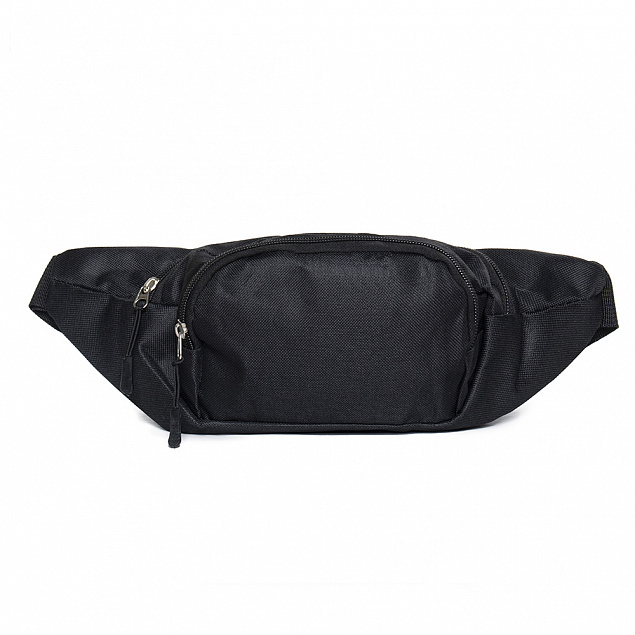 Рюкзаки и сумки Сумка поясная STAN таффета 168D, 125 Чёрный с логотипом  заказать по выгодной цене в кибермаркете AvroraStore