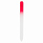 Стеклянная пилочка для ногтей,красный с логотипом  заказать по выгодной цене в кибермаркете AvroraStore
