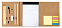 Школьный набор SCHOOL DAYS, коричневый с логотипом  заказать по выгодной цене в кибермаркете AvroraStore