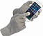 Перчатки для сенсорного экрана, серые с логотипом  заказать по выгодной цене в кибермаркете AvroraStore