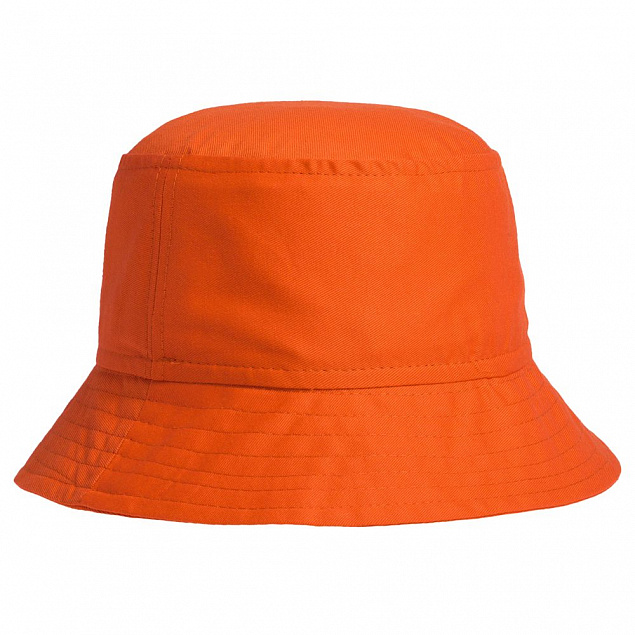 Панама Bizbolka Challenge, оранжевая с логотипом  заказать по выгодной цене в кибермаркете AvroraStore