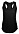 Майка женская Moka 110, черная с логотипом  заказать по выгодной цене в кибермаркете AvroraStore