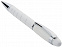 Ручка шариковая Fame с футляром, белая с логотипом  заказать по выгодной цене в кибермаркете AvroraStore