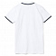 Рубашка поло женская Practice women 270, белая с темно-синим с логотипом  заказать по выгодной цене в кибермаркете AvroraStore