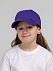 Бейсболка детская Capture Kids, фиолетовая с логотипом  заказать по выгодной цене в кибермаркете AvroraStore