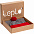 Набор Snappy, светло-серый с красным с логотипом  заказать по выгодной цене в кибермаркете AvroraStore