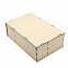 Подарочная коробка ламинированная из HDF 36,3*23,4*12,5 см ( 3 отделения)  с логотипом  заказать по выгодной цене в кибермаркете AvroraStore