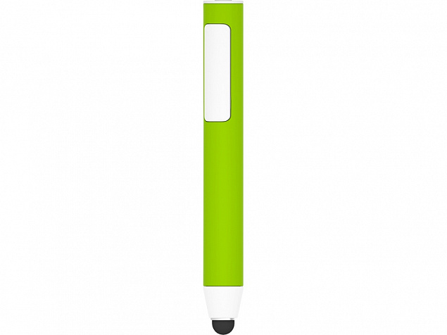 Стилус ''Styli'', зеленое яблоко с логотипом  заказать по выгодной цене в кибермаркете AvroraStore