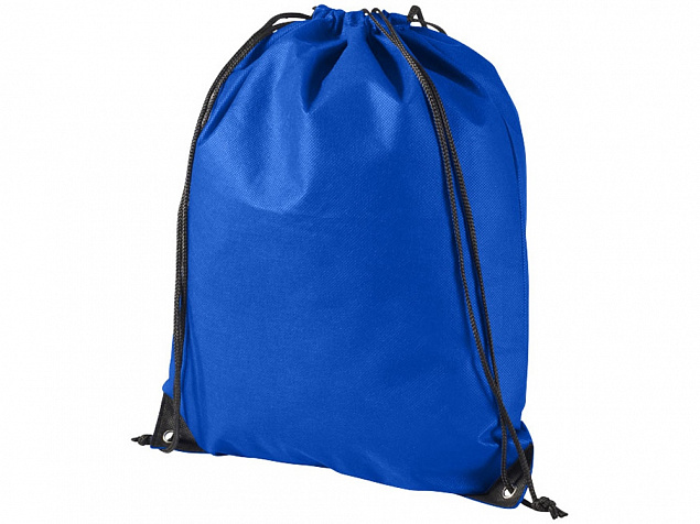 Рюкзак-мешок Evergreen, синий классический с логотипом  заказать по выгодной цене в кибермаркете AvroraStore