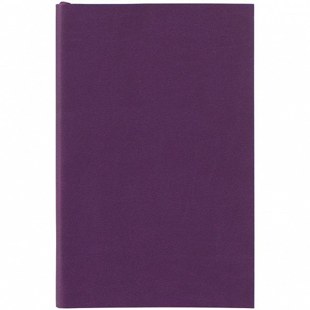 Ежедневник Flat Mini, недатированный, фиолетовый с логотипом  заказать по выгодной цене в кибермаркете AvroraStore