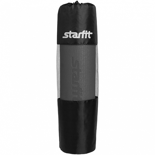 Сумка для ковриков Starfit, черная с логотипом  заказать по выгодной цене в кибермаркете AvroraStore