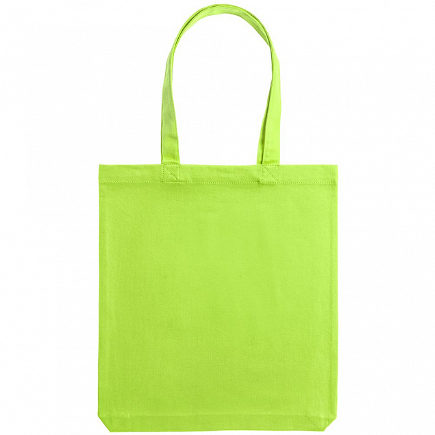 Холщовая сумка Avoska, зеленое яблоко с логотипом  заказать по выгодной цене в кибермаркете AvroraStore