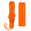 Зонт складной Unit Basic, оранжевый с логотипом  заказать по выгодной цене в кибермаркете AvroraStore