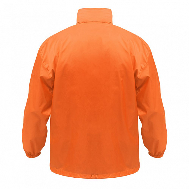 Ветровка Sirocco оранжевая с логотипом  заказать по выгодной цене в кибермаркете AvroraStore