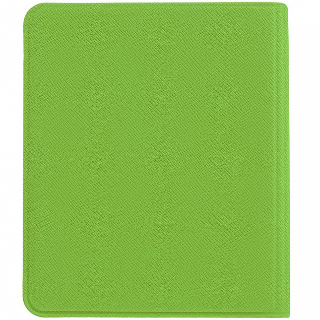 Картхолдер с отделением для купюр Dual, зеленый с логотипом  заказать по выгодной цене в кибермаркете AvroraStore