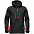 Куртка софтшелл мужская Patrol, черная с красным с логотипом  заказать по выгодной цене в кибермаркете AvroraStore