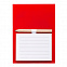 Блокнот с магнитом YAKARI, 40 листов, карандаш в комплекте, красный, картон с логотипом  заказать по выгодной цене в кибермаркете AvroraStore