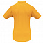 Рубашка поло Safran желтая с логотипом  заказать по выгодной цене в кибермаркете AvroraStore