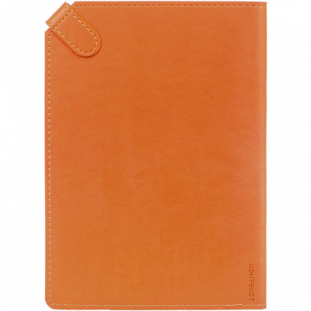 Ежедневник Angle, недатированный, оранжевый с логотипом  заказать по выгодной цене в кибермаркете AvroraStore