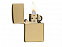 Зажигалка ZIPPO Classic с покрытием High Polish Brass с логотипом  заказать по выгодной цене в кибермаркете AvroraStore
