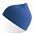 Шапка детская KID YALA, вязанная, 100%  органический хлопок,  синий с логотипом  заказать по выгодной цене в кибермаркете AvroraStore