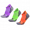 Набор из 3 пар спортивных мужских носков Monterno Sport, фиолетовый, зеленый и оранжевый с логотипом  заказать по выгодной цене в кибермаркете AvroraStore
