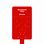 Стойка для дозаторов антисептика Simple, красная с логотипом  заказать по выгодной цене в кибермаркете AvroraStore