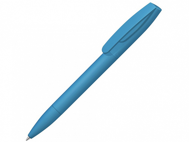 Ручка шариковая пластиковая «Coral Gum », soft-touch с логотипом  заказать по выгодной цене в кибермаркете AvroraStore