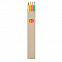 4 карандаша-выделителя в коробк с логотипом  заказать по выгодной цене в кибермаркете AvroraStore