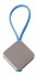 Брелок Talisman, голубой с логотипом  заказать по выгодной цене в кибермаркете AvroraStore
