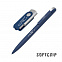 Набор ручка + флеш-карта 8 Гб в футляре, покрытие softgrip с логотипом  заказать по выгодной цене в кибермаркете AvroraStore