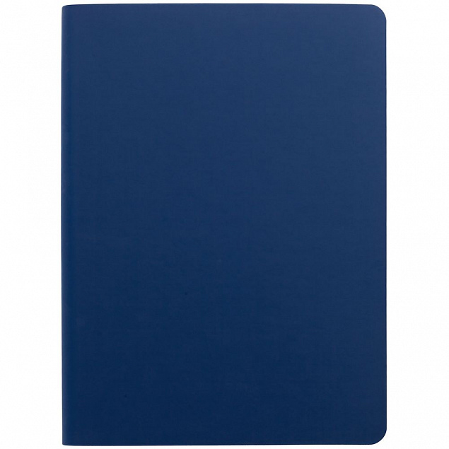 Ежедневник Flex Shall, недатированный, синий с логотипом  заказать по выгодной цене в кибермаркете AvroraStore