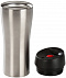 Термостакан Solingen, вакуумный, герметичный, серебристый с логотипом  заказать по выгодной цене в кибермаркете AvroraStore