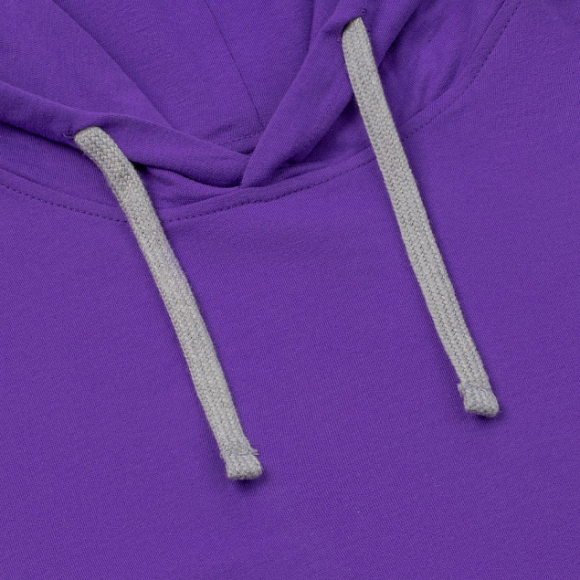 Толстовка с капюшоном Unit Kirenga, фиолетовая с логотипом  заказать по выгодной цене в кибермаркете AvroraStore