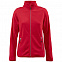 Куртка флисовая женская TWOHAND красная с логотипом  заказать по выгодной цене в кибермаркете AvroraStore