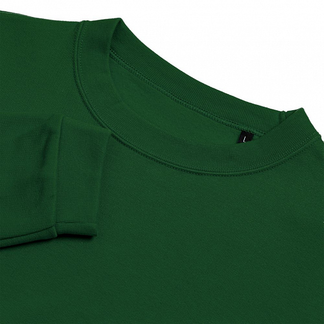 Толстовка SPIDER 260, темно-зеленая с логотипом  заказать по выгодной цене в кибермаркете AvroraStore