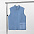 Жилет унисекс Oblako, голубой с логотипом  заказать по выгодной цене в кибермаркете AvroraStore